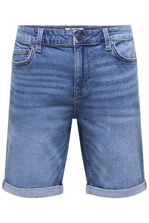 ONSPLY regular denim short medium blue denim