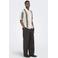 ONLY & SONS regular gestreept casual overhemd gebreid ecru