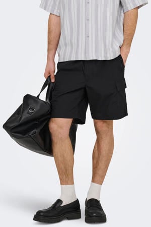 ONSKAL regular cargo short zwart