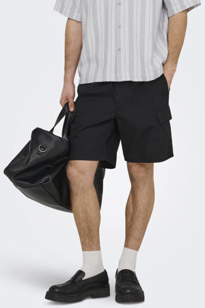 ONSKAL regular cargo short zwart