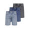 ONLY & SONS ONSWEFT denim regular short - (set van 3)