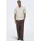 ONLY & SONS regular casual overhemd beige