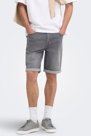ONSPLY regular denim short grey denim