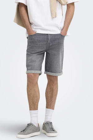 ONSPLY regular denim short grey denim