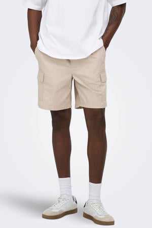 ONSKAL regular cargo short beige