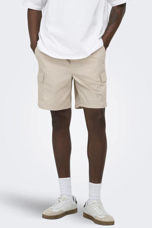 ONSKAL regular cargo short beige