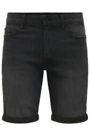 thumbnail: ONLY & SONS ONSPLY regular low waist denim short black denim