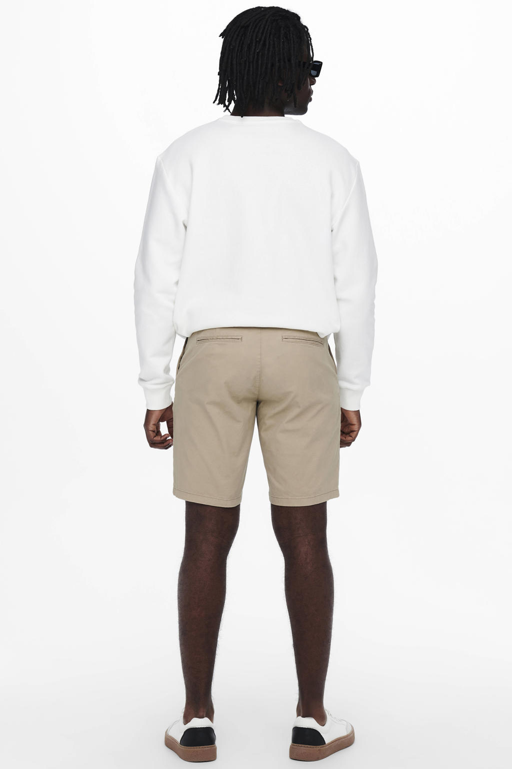 ONLY & SONS ONSCAM regular chino short beige