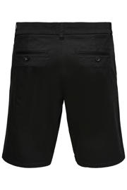 thumbnail: ONLY & SONS ONSCAM regular chino short zwart