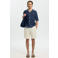 Selected relaxed casual overhemd gebreid blauw