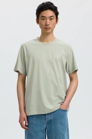 regular T-shirt groen