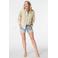 MS Mode slim regular waist short light blue denim