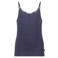 America Today mouwloze top rib gebreid donkerblauw