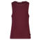 America Today tanktop - donkerrood