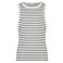 America Today gestreepte tanktop - wit