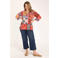 Paprika top Plus Size met print - meerkleurig