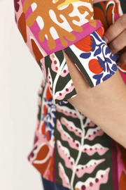 thumbnail: Paprika top Plus Size met print - meerkleurig