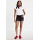 Cache Cache regular waist short black denim