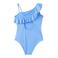 Mango Kids one shoulder badpak blauw