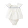 Mango Kids korte jurk wit