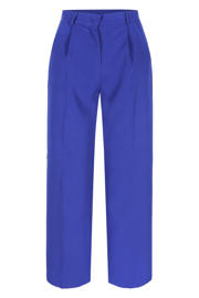 thumbnail: LOLALIZA wide leg regular waist broek blauw