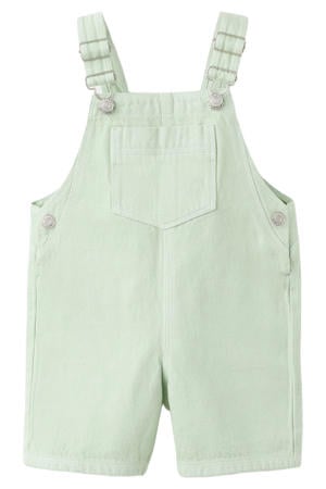 denim tuinbroek groen