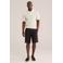 WE Fashion regular polo met textuur ecru