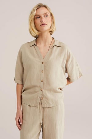 blouse beige