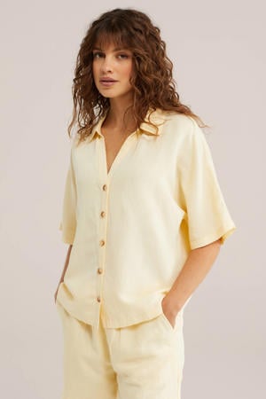 blouse lichtgeel