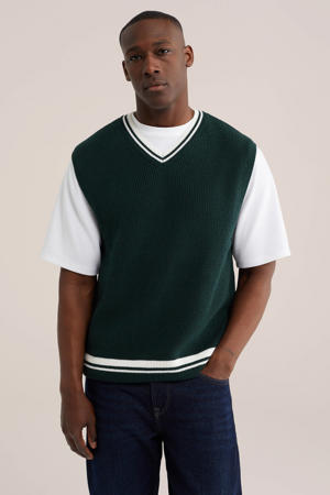 gilet donkergroen