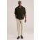 WE Fashion slim broek beige
