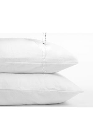 kussensloop molton wit - waterdicht (60x70 cm)
