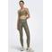 ONLY PLAY sport-bh medium support met zebraprint - groen