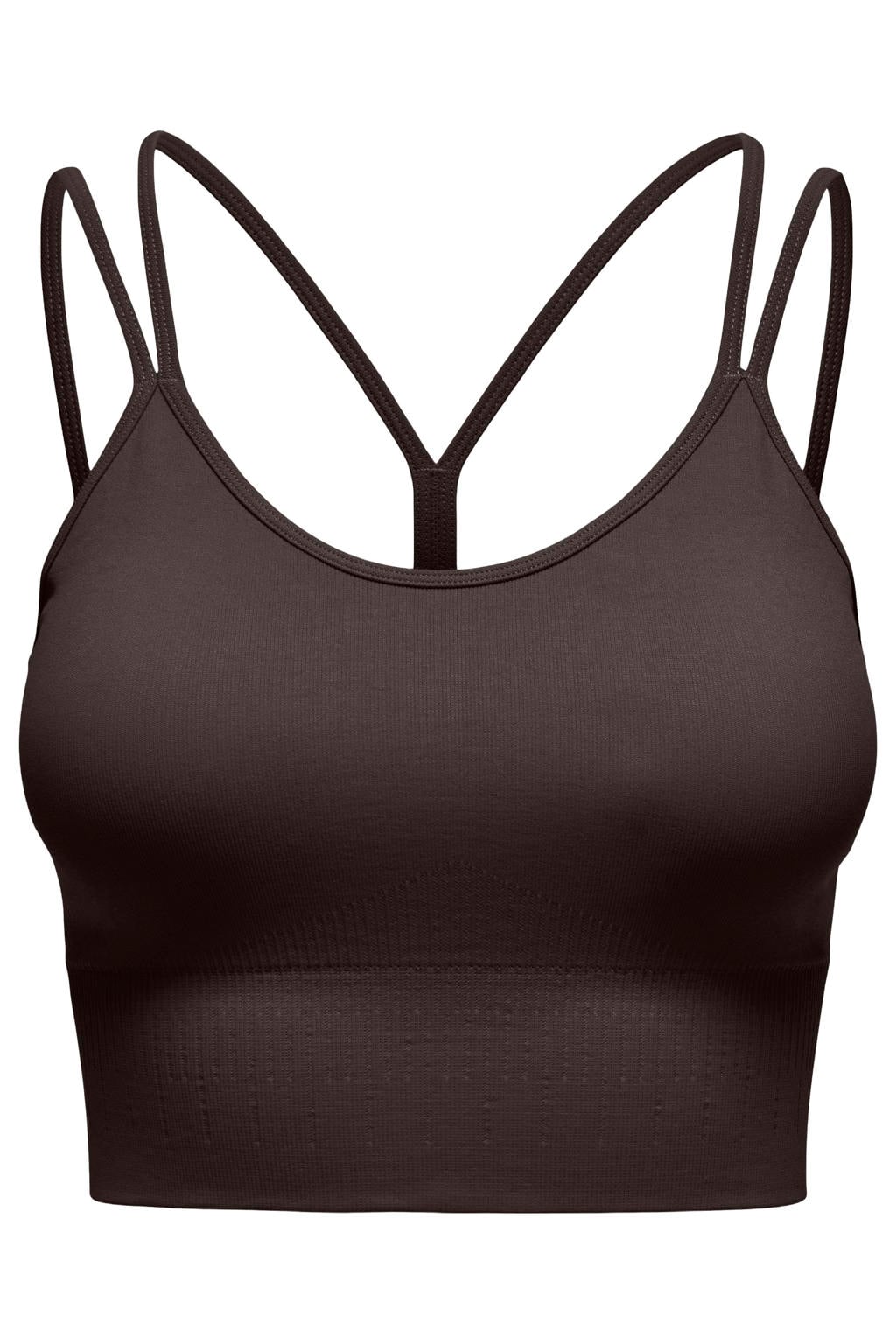 ONLY PLAY sport-bh medium support Onpfrion-2 bruin