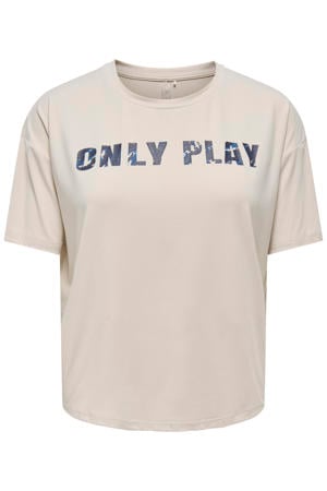 sportshirt Onpfont taupe