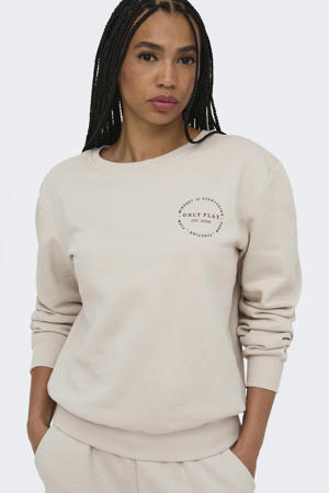 sportsweater Onpcava taupe