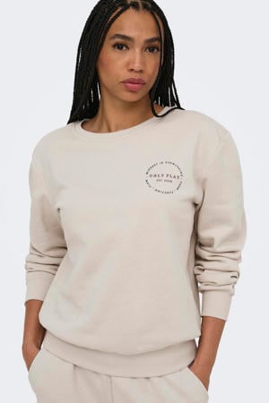 sportsweater Onpcava taupe