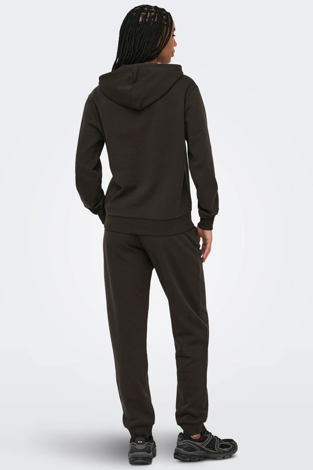ONLY PLAY hoodie Onpcava bruin