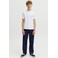 JACK & JONES JUNIOR relaxed fit T-shirt met backprint - wit