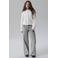 LMTD NLFBIRM wide leg jeans - grijs