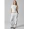 LMTD wide leg gemêleerde joggingbroek - lichtgrijs