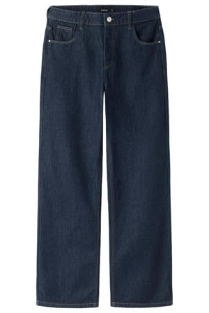 NLFBIRM loose fit jeans - donkerblauw denim