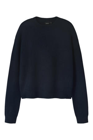 gebreide trui - donkerblauw