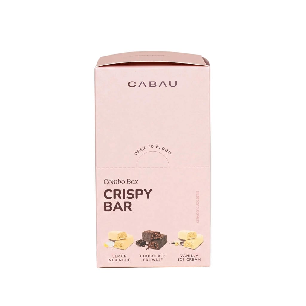 Cabau Lifestyle Crispy Bar combo box - 6 stuks