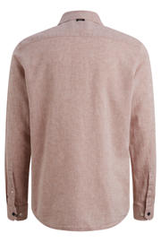 thumbnail: Vanguard regular casual overhemd met linnen oudroze