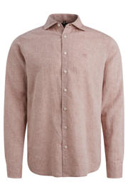 thumbnail: Vanguard regular casual overhemd met linnen oudroze
