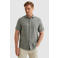 Vanguard regular casual overhemd met linnen groen
