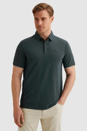 regular polo donkerblauw