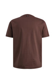 thumbnail: Vanguard regular gestreept T-shirt roodbruin