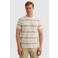 Vanguard regular gestreept T-shirt ecru